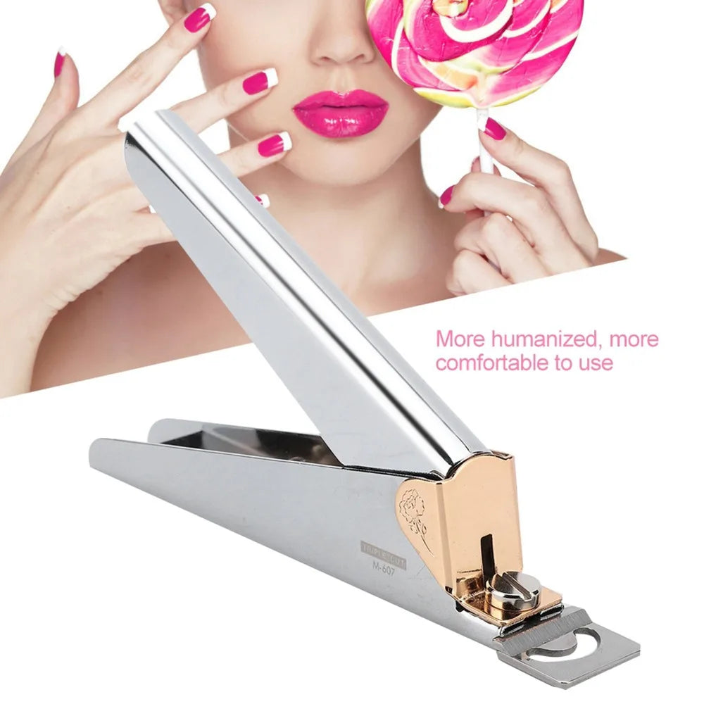 U-Shape False Nail Tip Cutter | Stainless Steel Clipper Nail Tip Cutter QXL