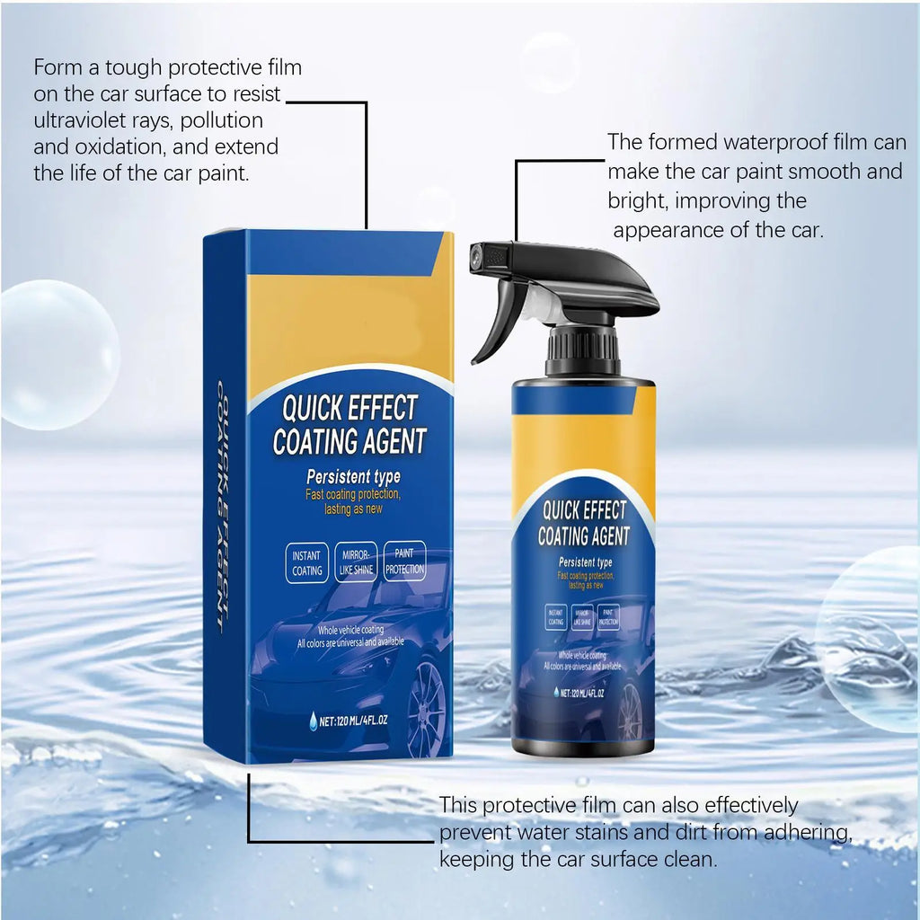 120ml Car Nano Coating Spray | Hydrophobic Paint Protection Car Nano Coating Spray QXL