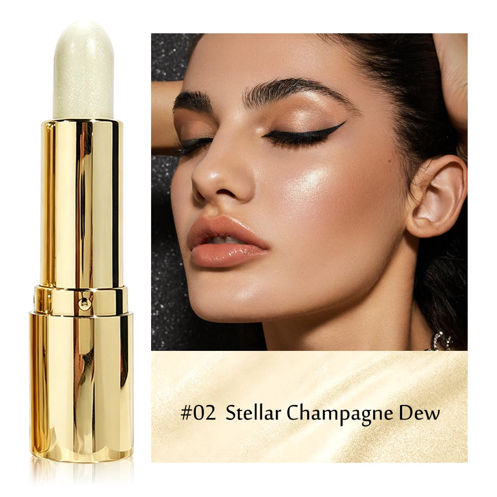 JUJU Dream Cream Highlighter Stick | Shimmer Glow Contour Cream Highlighter Stick QXL 02
