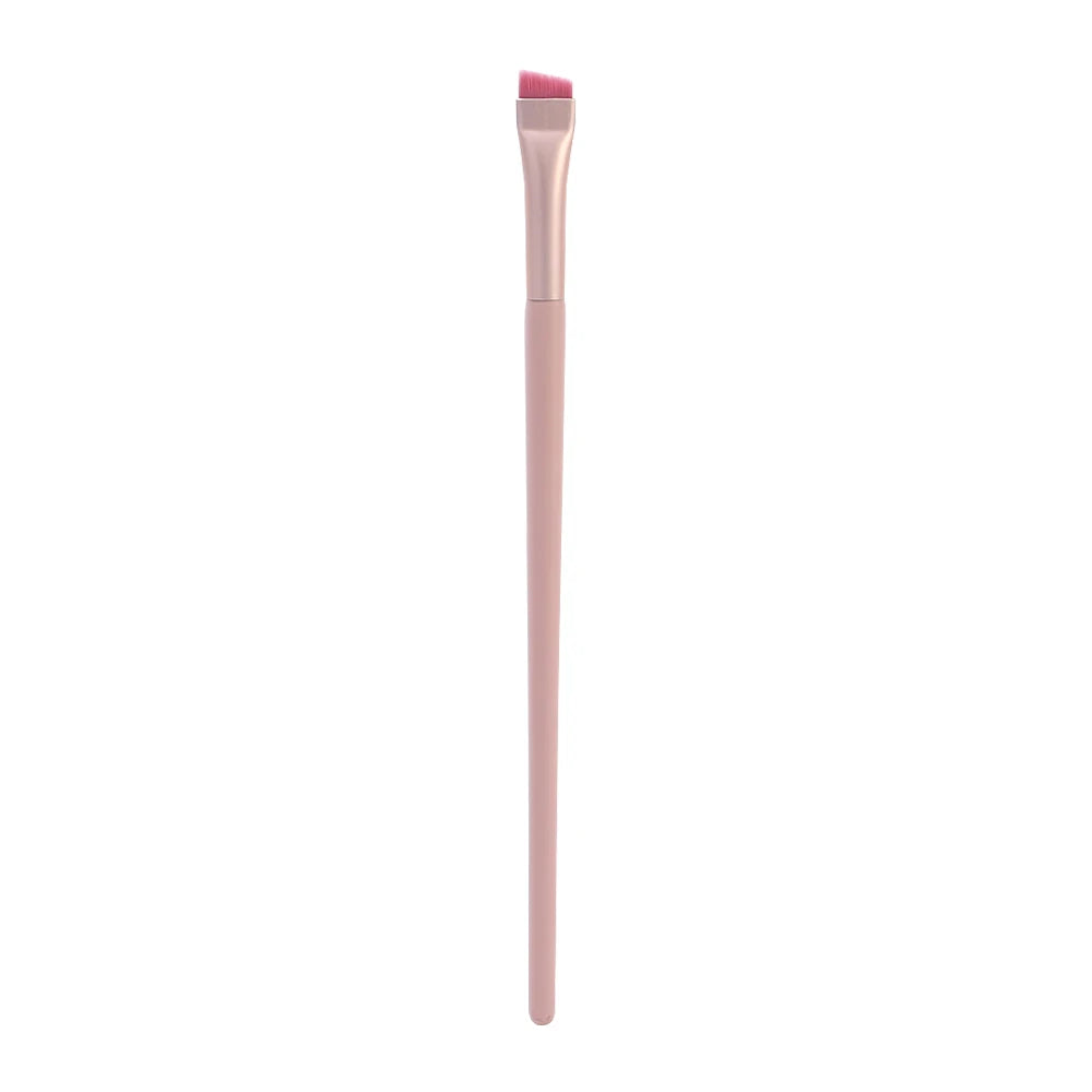 Angled Eyebrow & Eyeliner Brush | Soft Synthetic Flat Tip Eyebrow Eyeliner Brush QXL 09