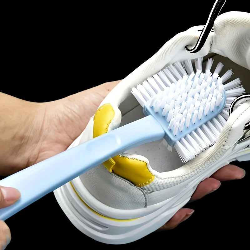 Multi-Angle Shoe Cleaning Brush | Polyamide Bristle Scrubber Shoe Cleaning Brush QXL