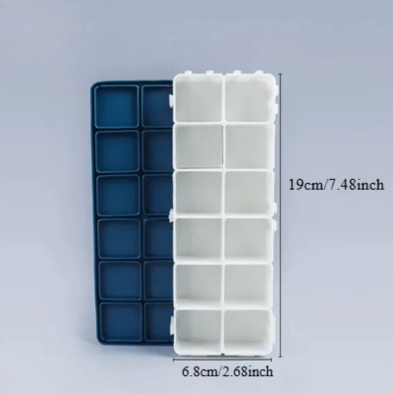 Watercolor Pigment Box 12–48 Grids | Portable Artist Palette Watercolor Pigment Set QXL