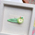 Cute Cartoon BB Hair Clips | Sweet INS Style Side Hairpins Hair Clip QXL Green
