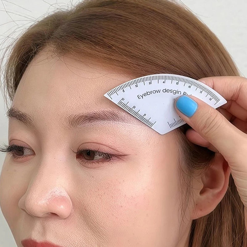 Eyebrow Mapping Ruler | Microblading Shaping Stencil Tool Eyebrow Mapping Stencil QXL