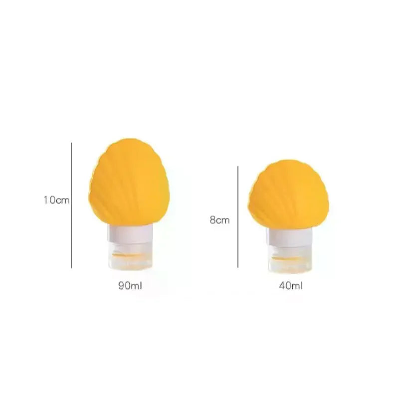 Silicone Shell Travel Refill Bottles 40ml & 90ml – Squeeze Travel Refill Bottles QXL
