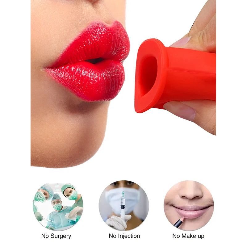 Silicone Lip Plumper & Enlarger Tool – Fuller Glossy Lips Lip Plumper Tool QXL