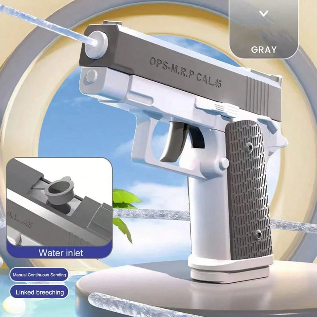 M1911 Water Pistol Squirt Gun | Pool & Beach Toy for Kids & Adults Water Squirt Gun QXL Gray 2 6