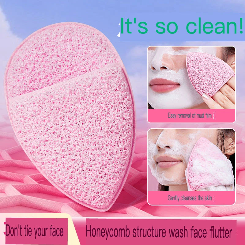 Face Scrub Sponge Cleansing Glove | Deep Facial Cleanse Facial Cleansing Glove QXL