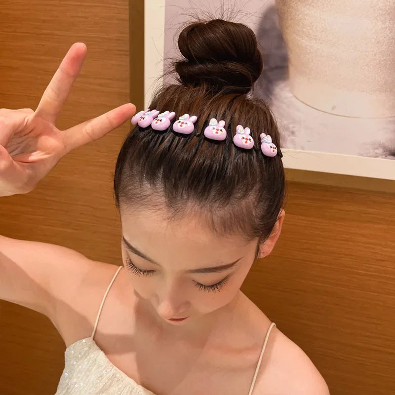 Y2K Star & Heart Hair Comb Clips | Colorful Girls Accessories Hair Comb Clip QXL