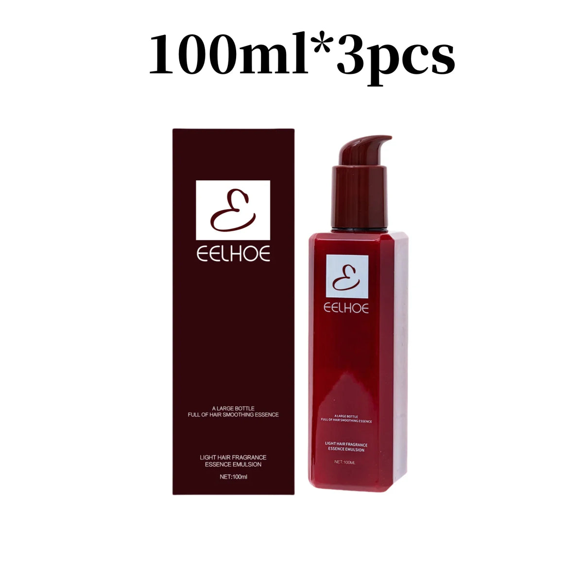 Eelhoe Leave-In Hair Conditioner Essence | Frizz & Dry Hair Leave-In Hair Treatment QXL Pack of 3