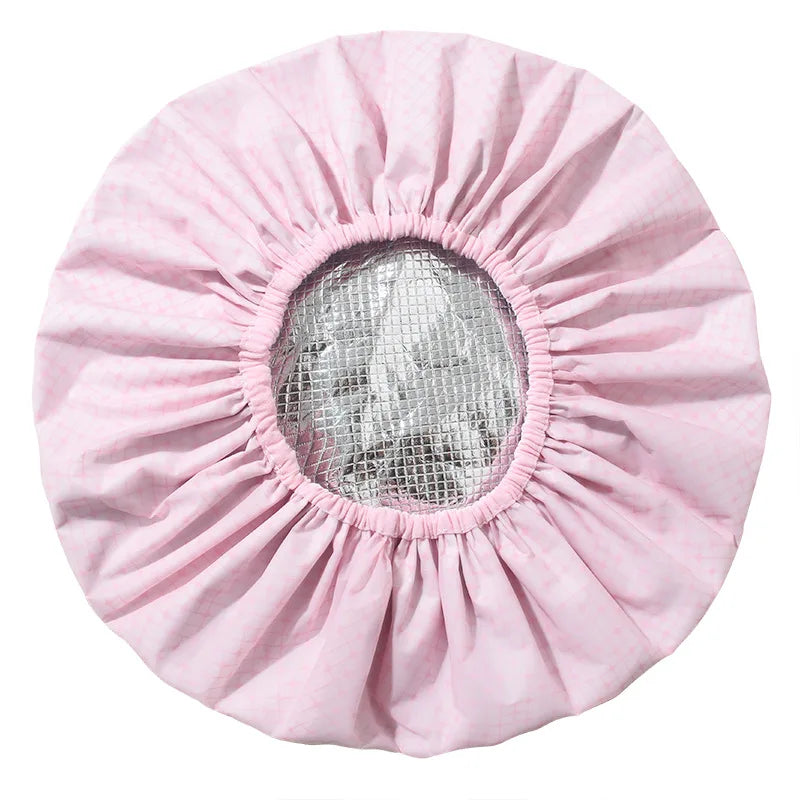 Self-Heating Steam Hair Mask Cap | Tin Foil Thermal Cap Steam Hair Treatment Cap QXL 1