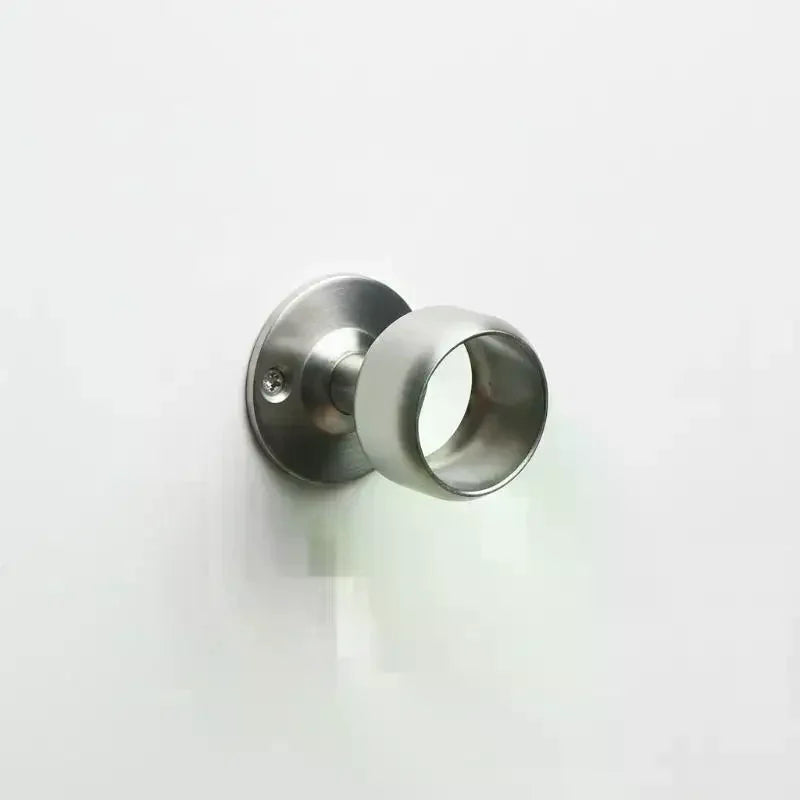 2-Pack Stainless Steel Flange Rod Brackets 19/25/32mm Pipe Flange Bracket QXL