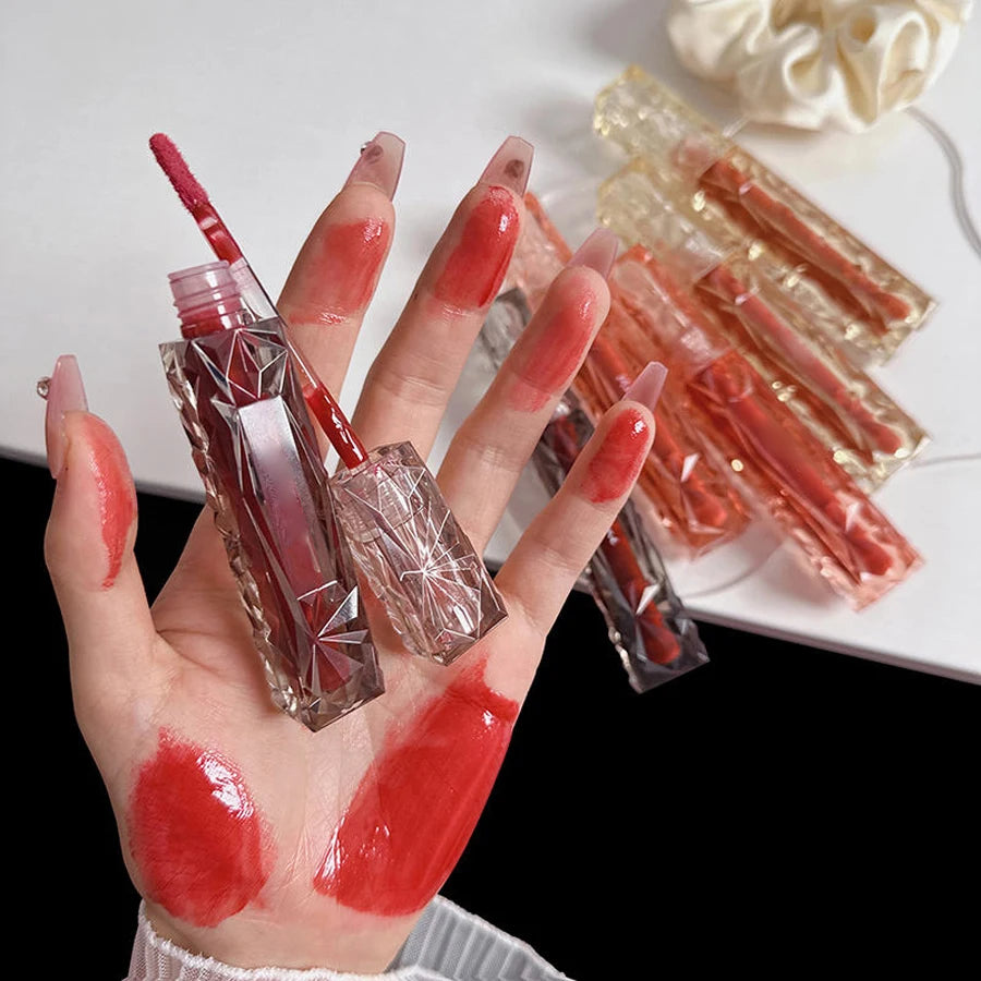 MAXFINE Mirror Lip Gloss – Waterproof, Long-Lasting & Moisturizing Lip Gloss QXL