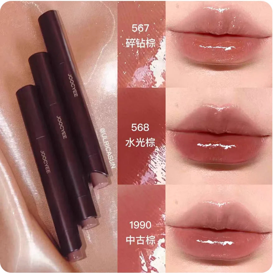 JOOCYEE Glossy Rouge Solid Lip Tint – Waterproof & Long-Lasting Solid Lip Tint QXL