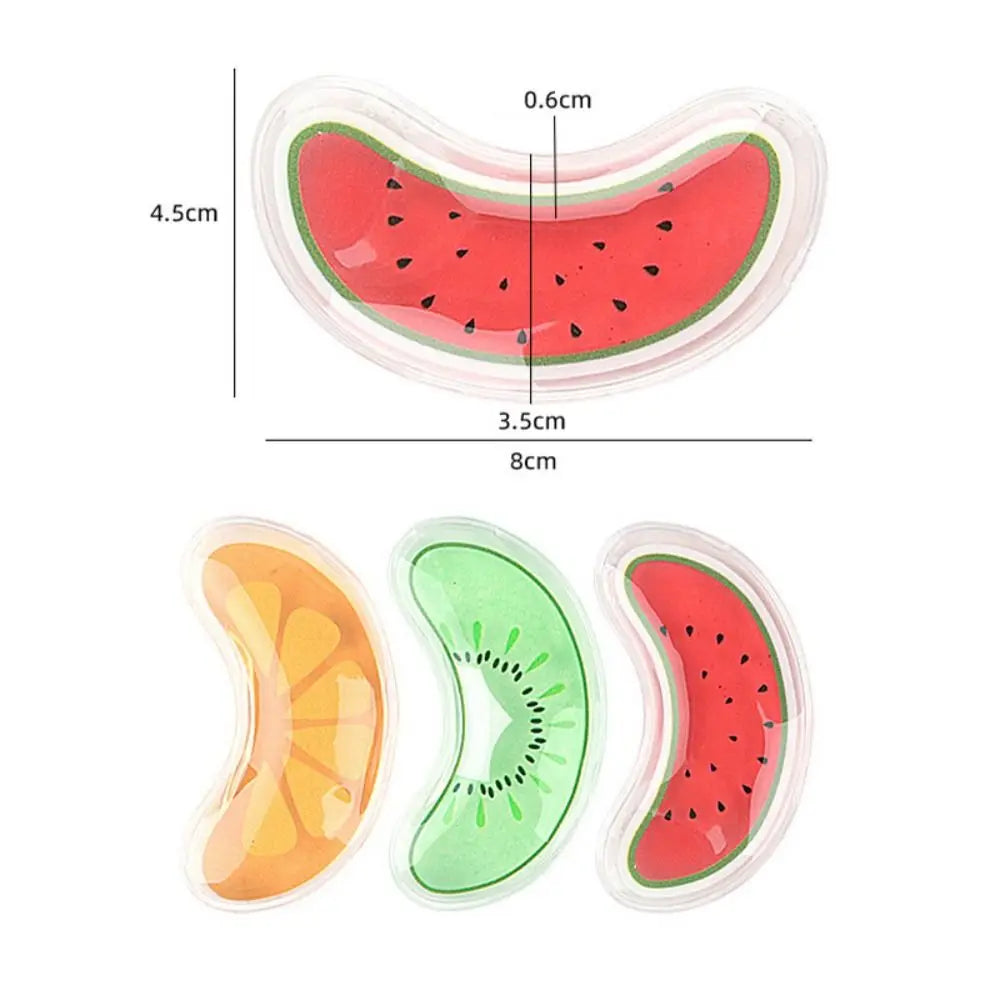 Fruit Design Hot & Cold Gel Eye Compress Pad | Reusable Gel Eye Compress QXL