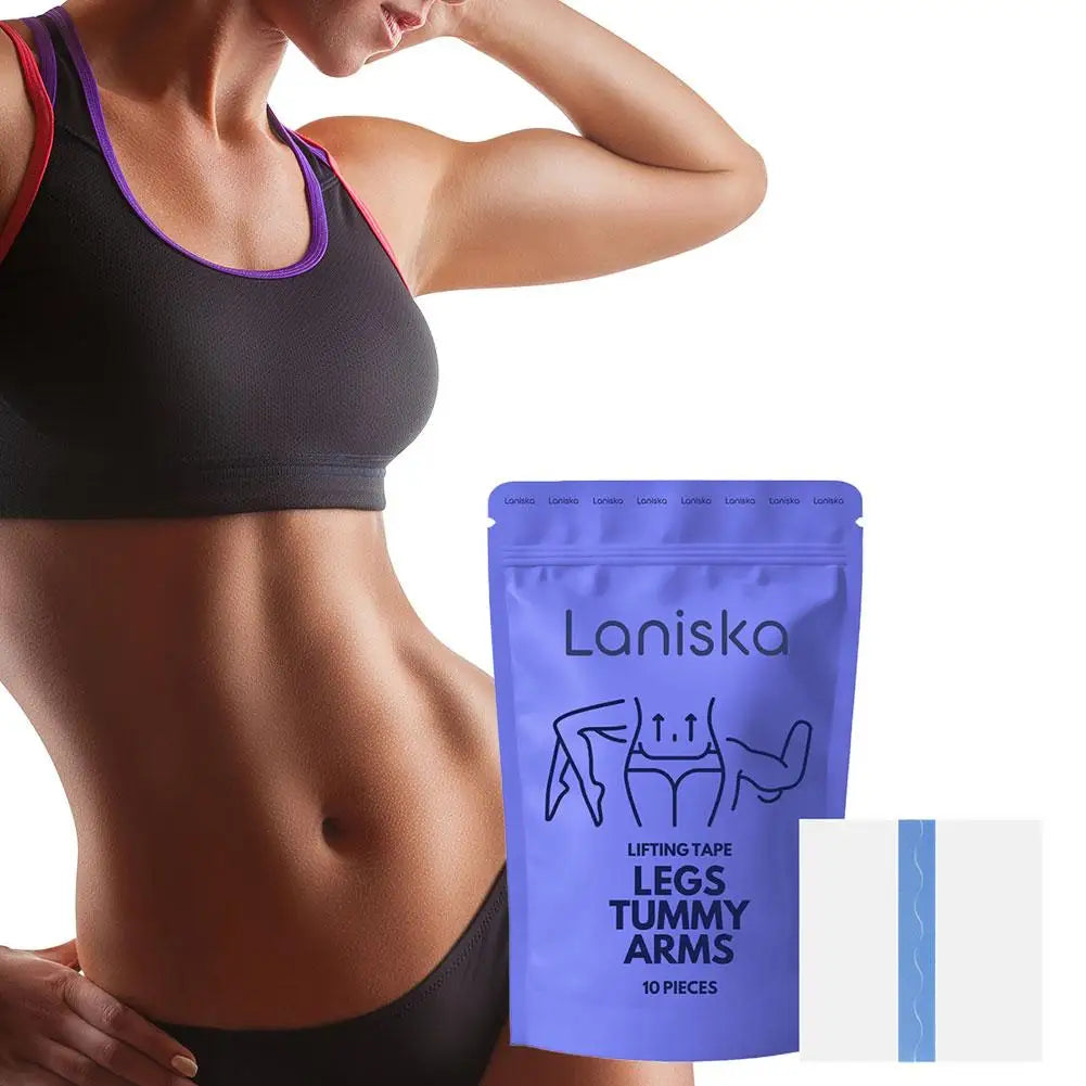 3-in-1 Invisible Body Lifting Tape – Tummy, Legs & Arms Body Lifting Tape QXL