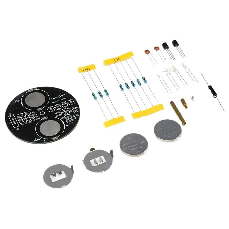 LED Gyroscope DIY Soldering Kit | Beginner Circuit Board Project DIY Electronics Kit QXL