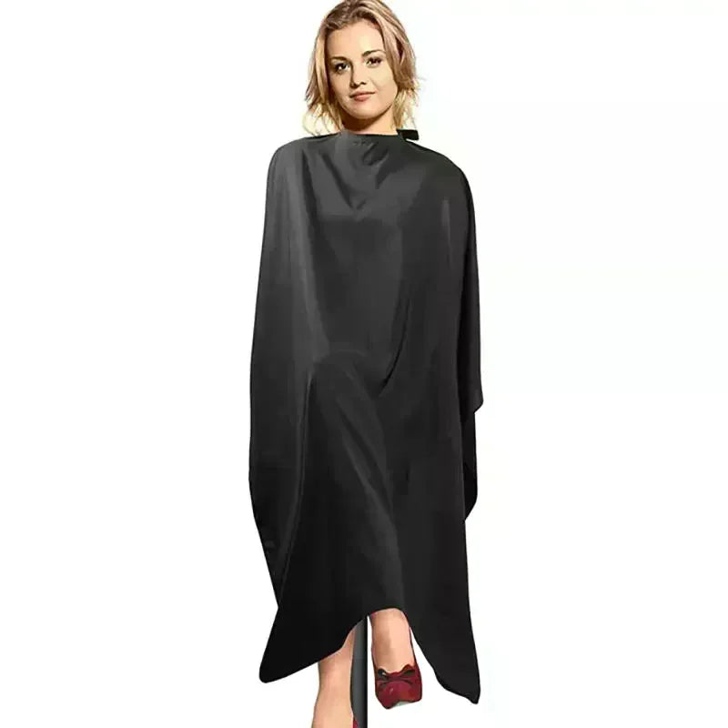 Professional Waterproof Barber Cape 140×120cm | Snap Closure Salon Barber Cape QXL