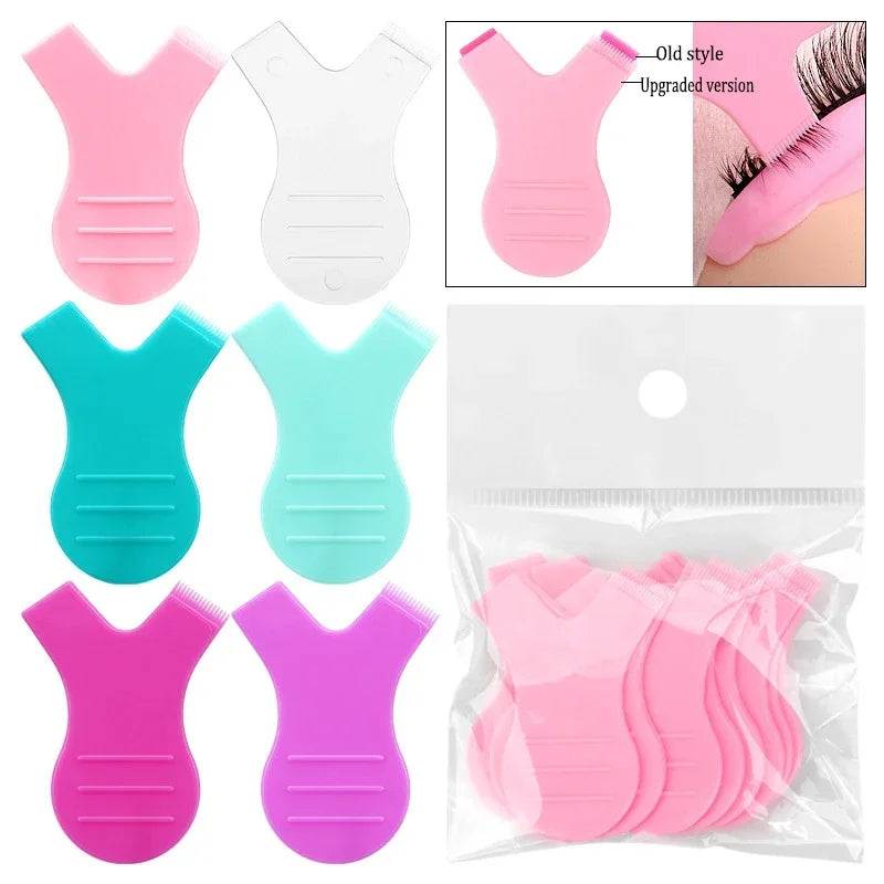 10-Pack Silicone Eyelash Lifting Pads & Lash Perming Rods Lash Lifting Pads QXL