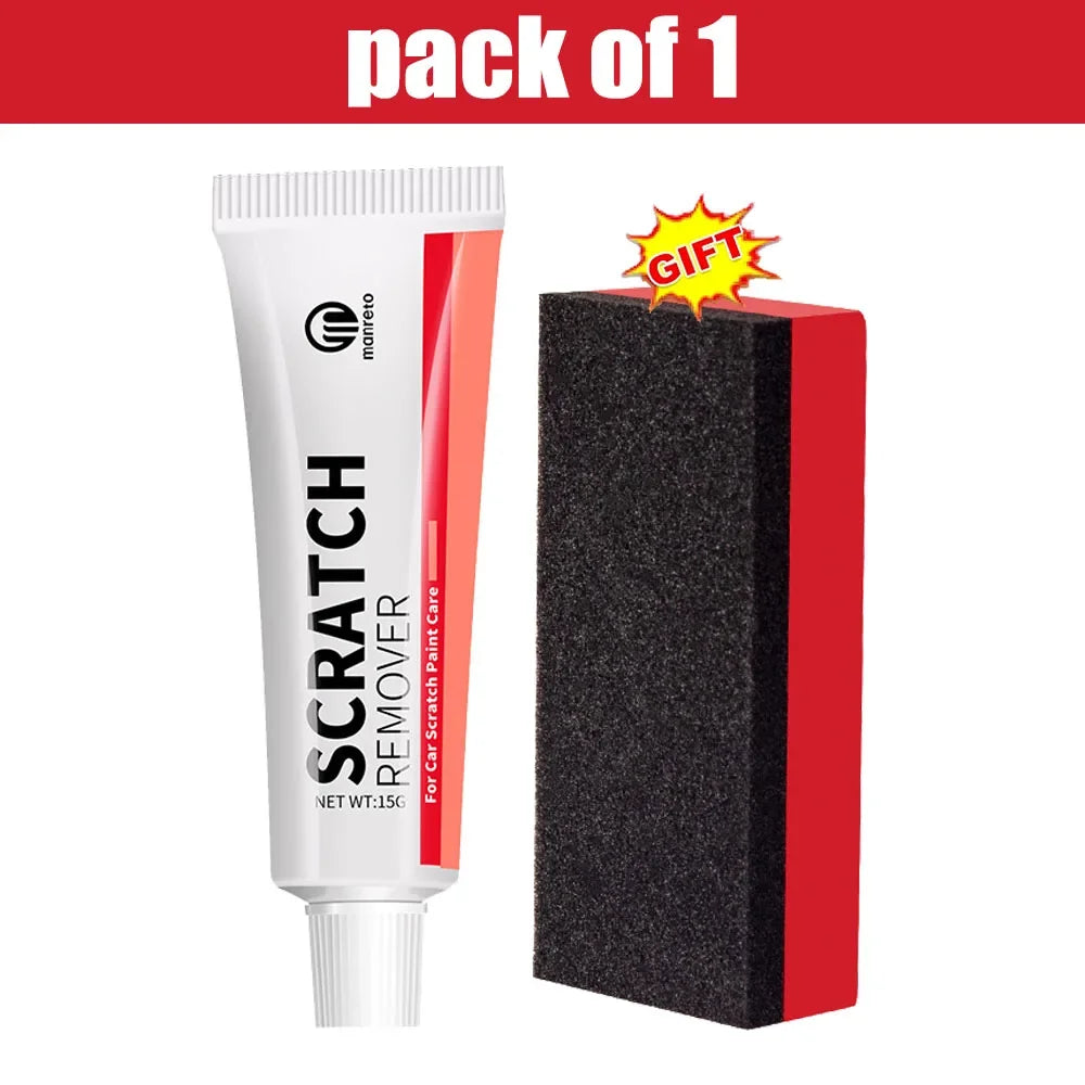Car Scratch Remover Polishing Paste & Sponge Kit Car Polishing Kit QXL 1 PC