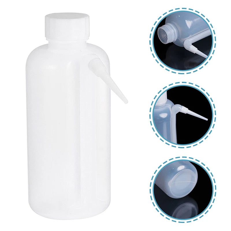 500ml Refillable PE Squeeze Wash Bottle | Multi-Use Squirt Squeeze Wash Bottle QXL