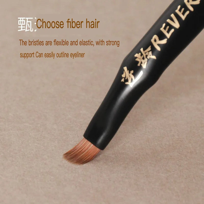 Angled Eyeliner Brush | Fine Detail Eye Makeup Brush Eyeliner Makeup Brush QXL