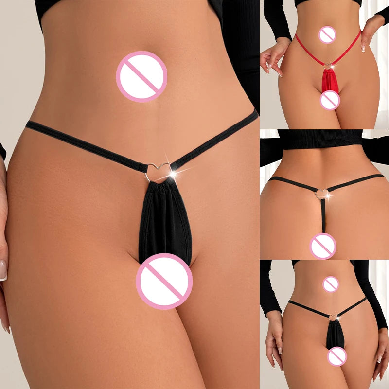 Women's Low Rise G-String Thong Panties | Hollow-Out Design Women's Thong Panties QXL