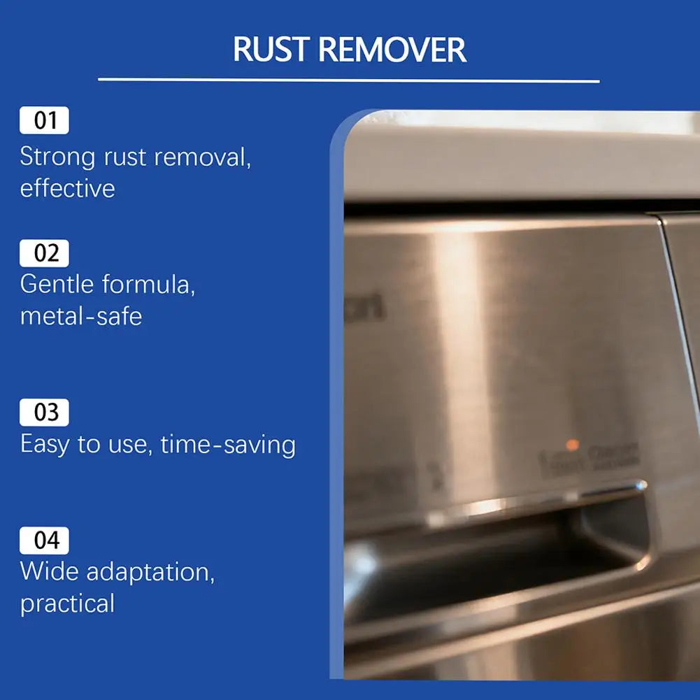 100ml Rust Remover Spray | Metal, Tile & Automotive Cleaner Rust Remover Spray QXL