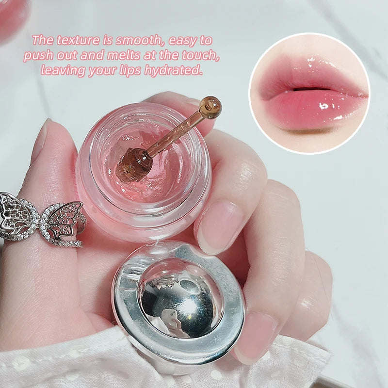 CACE Honey Cherry Lip Oil Balm | Clear Moisturizing Lip Gloss Lip Oil Balm QXL
