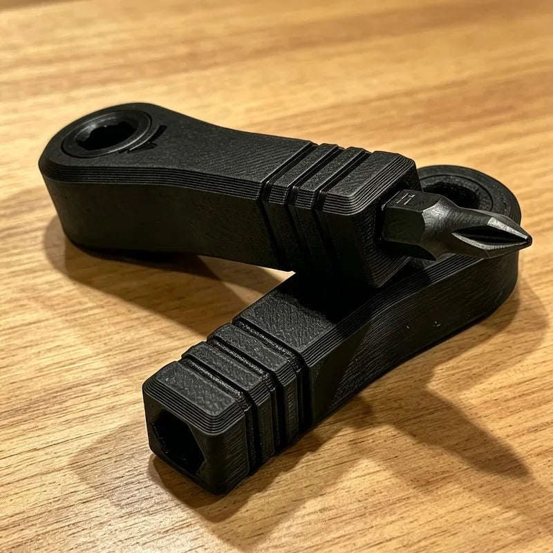 3D Printed Mini Pocket Ratchet Screwdriver EDC Fidget Tool Ratchet Screwdriver Toy QXL