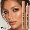 3-Shade Creamy Pearl Highlighter Pencil | Shimmer Glow Stick Highlighter Pencil QXL 02
