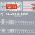 256-Pc Dual Sandwich Nail Extension Forms | 16 Sizes Reusable Nail Extension Forms QXL 4