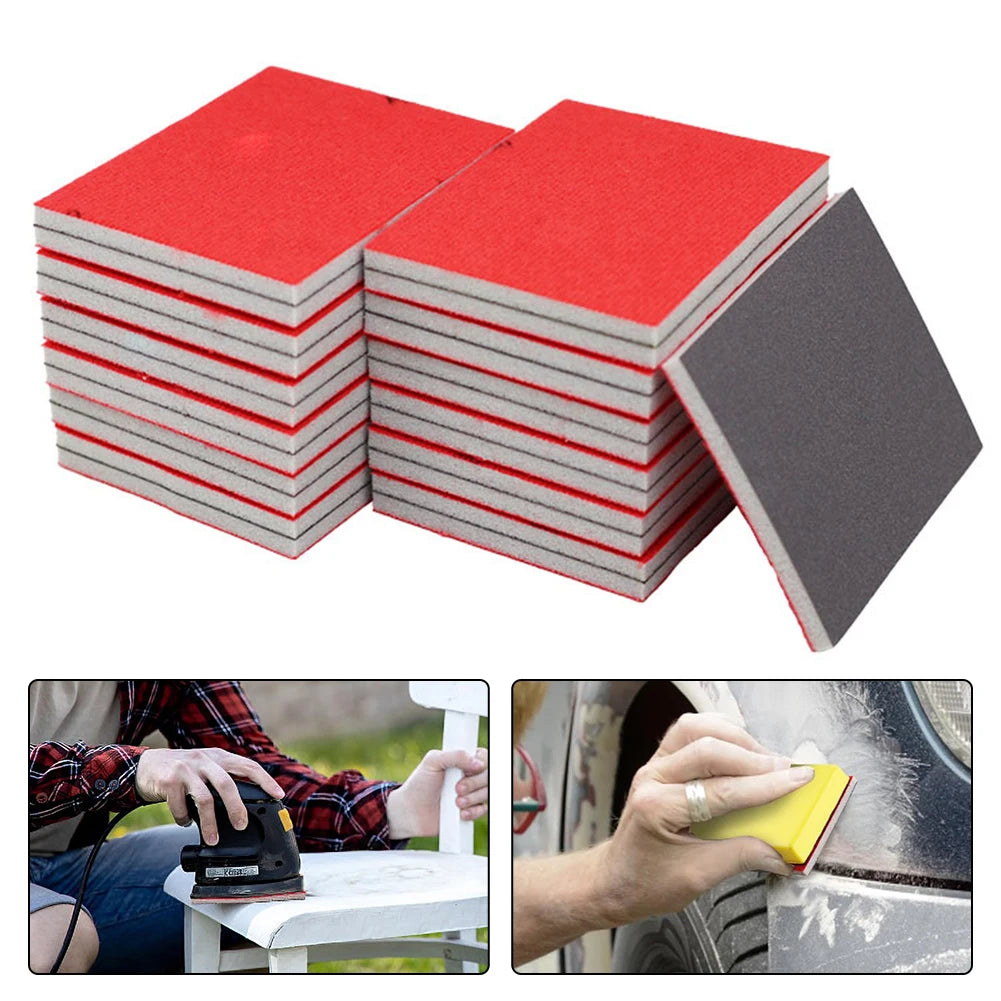 20-Pack Flexible Sanding Sponge Pads | 400 600 800 Grit Sanding Sponge Set QXL