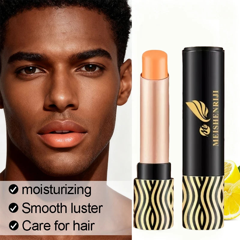 Men's Colored Lip Balm | Hydrating Moisturizing Lipstick Tinted Lip Balm QXL