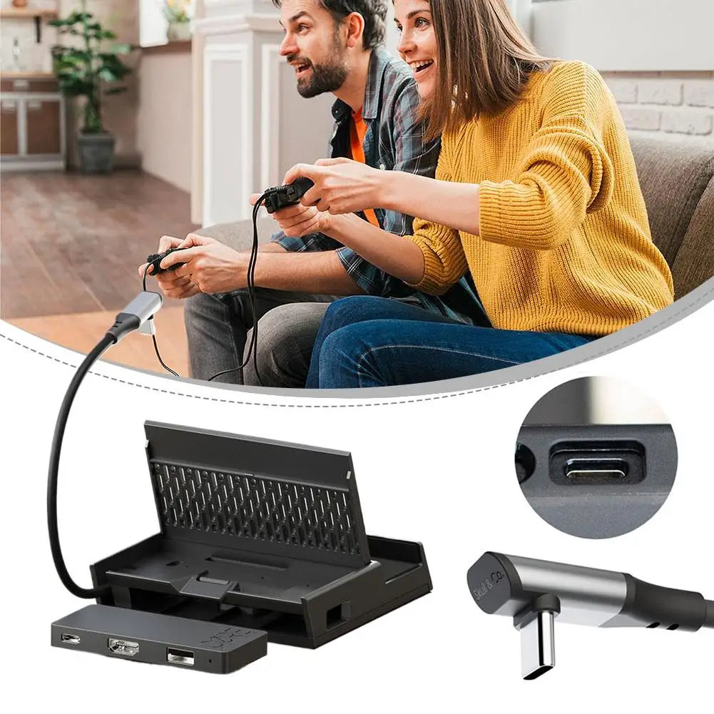 Modular USB-C Dock for Steam Deck, ROG Ally & Xbox Ally Gaming Console Dock QXL