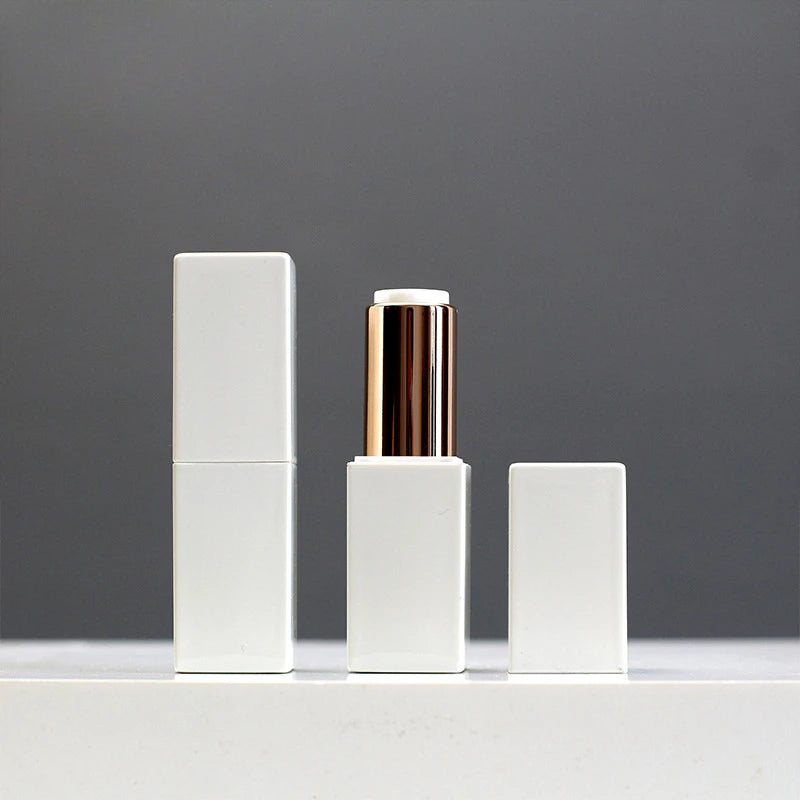 10-Pack Square Magnetic DIY Empty Lipstick Tubes 12.1mm 3.5G Lipstick Packaging Tube QXL