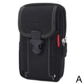 Nylon Tactical Waist Bag | Waterproof Hiking Phone Fanny Pack Tactical Waist Bag QXL Black