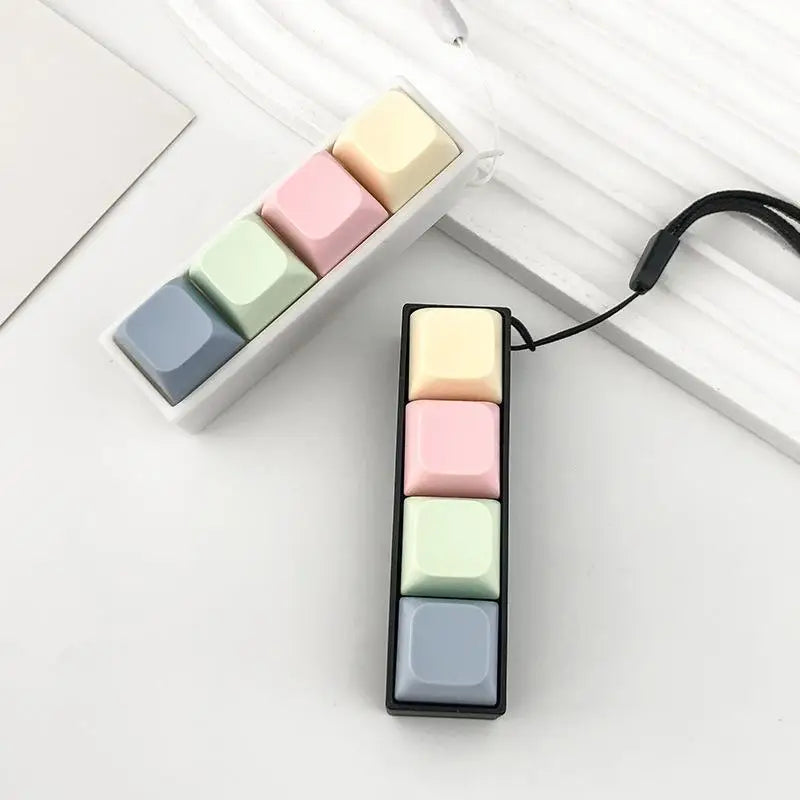 Keyboard Key Fidget Toy | 2, 3 & 4 Key Button Desk Toy Fidget Desk Toy QXL