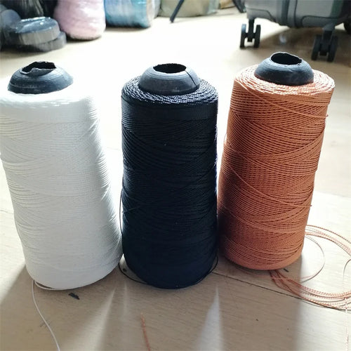 0.6/0.7mm Nylon Thread – Black, White & Brown DIY Craft String DIY Craft Thread QXL