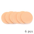 6-Pack Soft Latex Makeup Sponge Puffs | Foundation & Powder Makeup Sponge Puff QXL Skin