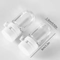 10-Pack 1.5ml Mini Glass Sample Bottles | Travel Cosmetic Vials Mini Glass Sample Bottles QXL ONE SIZE