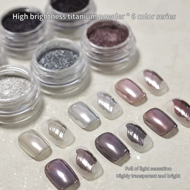 Mirror Flash Nail Sequins | Hyper Shine DIY Nail Decoration Nail Art Sequins QXL