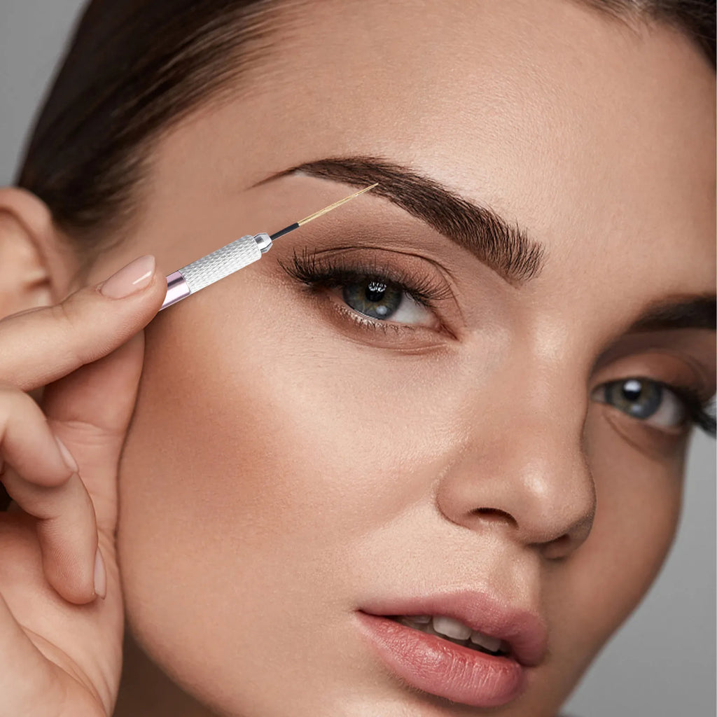 12-Pack Professional Microblading Needles – Eyebrow & Lip Kit Microblading Needle Set QXL