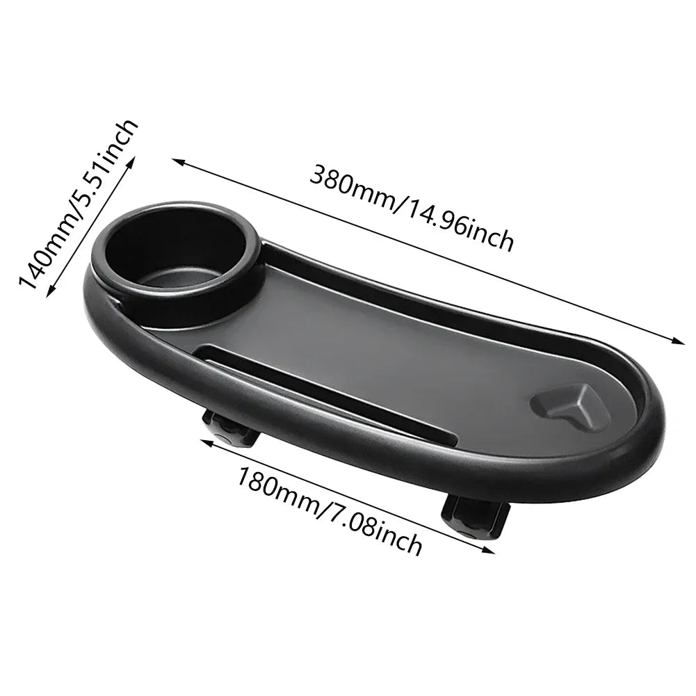 3-in-1 Universal Stroller Tray | Snack, Drink & Phone Holder Stroller Tray Accessory QXL
