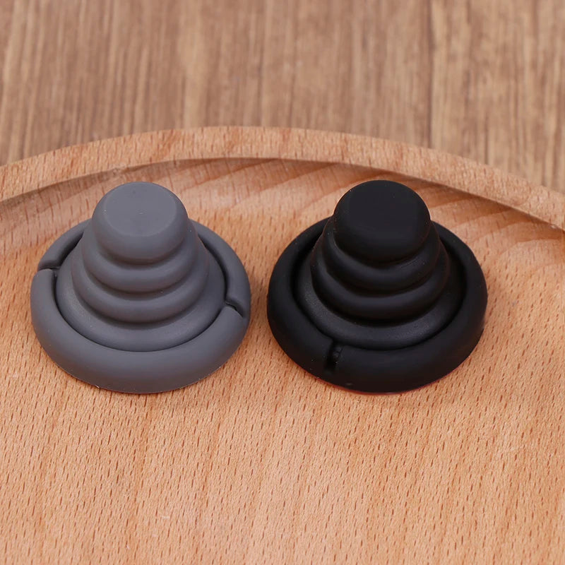 4-Pack Car Door Silicone Cushion Pads | Sound Insulation Gaskets Car Door Cushion Pad QXL