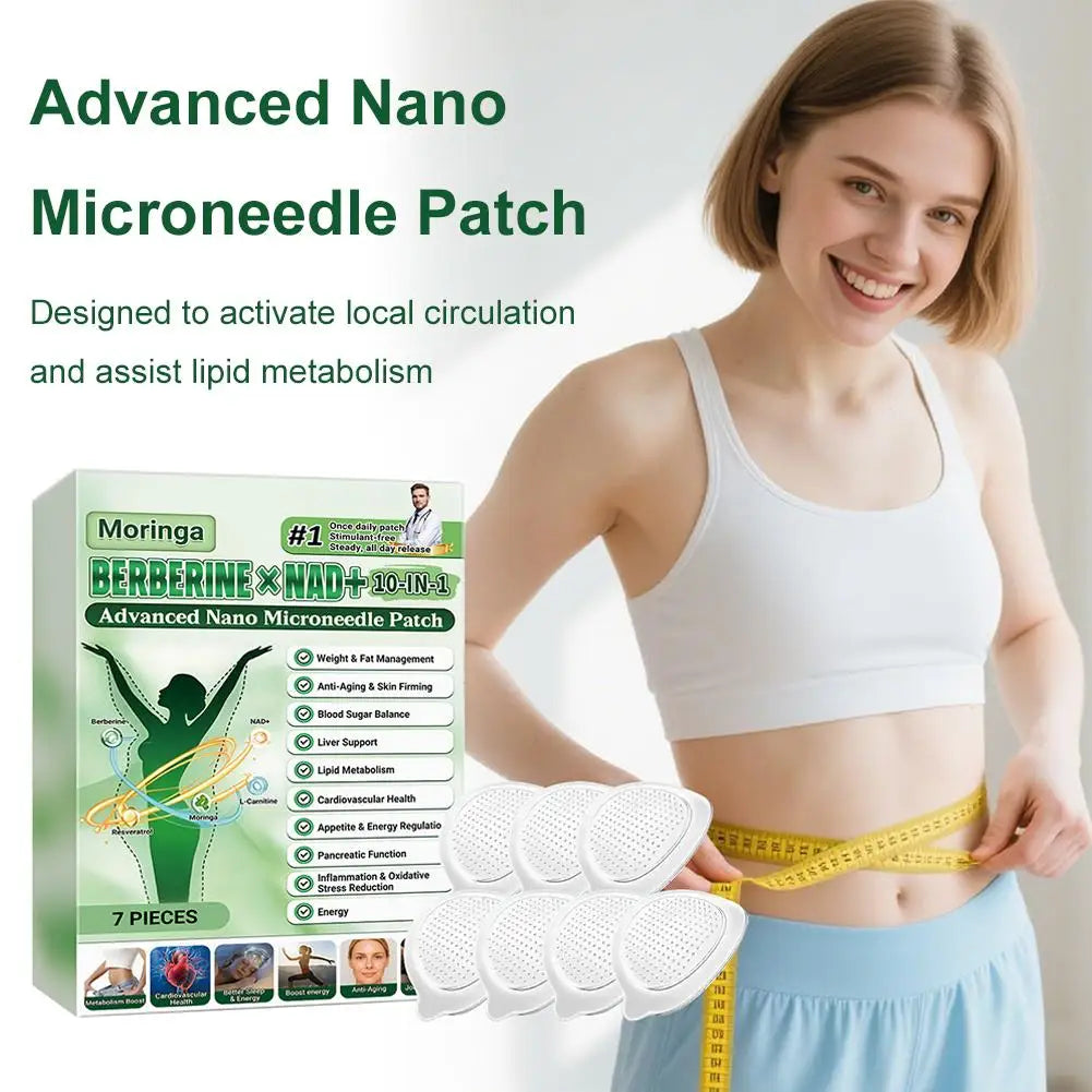 Nano Microneedle Firming Patches – 7-Pc Lifting Set Microneedle Skin Patch QXL