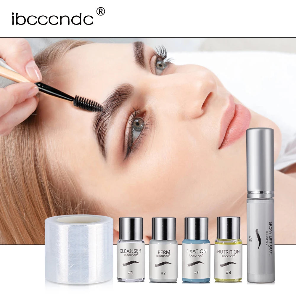 ibcccndc Brow Lamination Kit – DIY Eyebrow Perming Set Brow Lamination Kit QXL