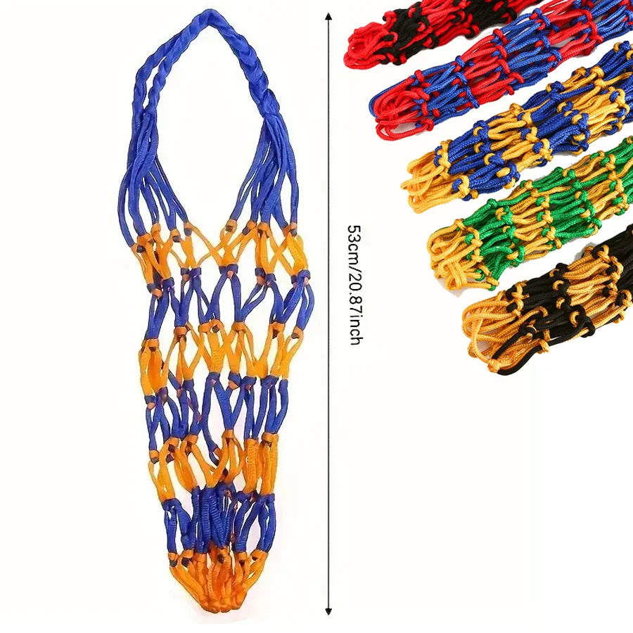 Nylon Mesh Ball Bag for Basketball, Football & Volleyball Sports Ball Bag QXL