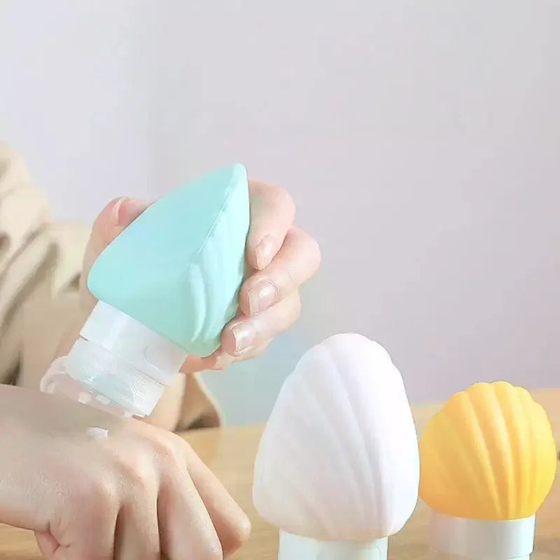 Silicone Shell Travel Refill Bottles 40ml & 90ml – Squeeze Travel Refill Bottles QXL