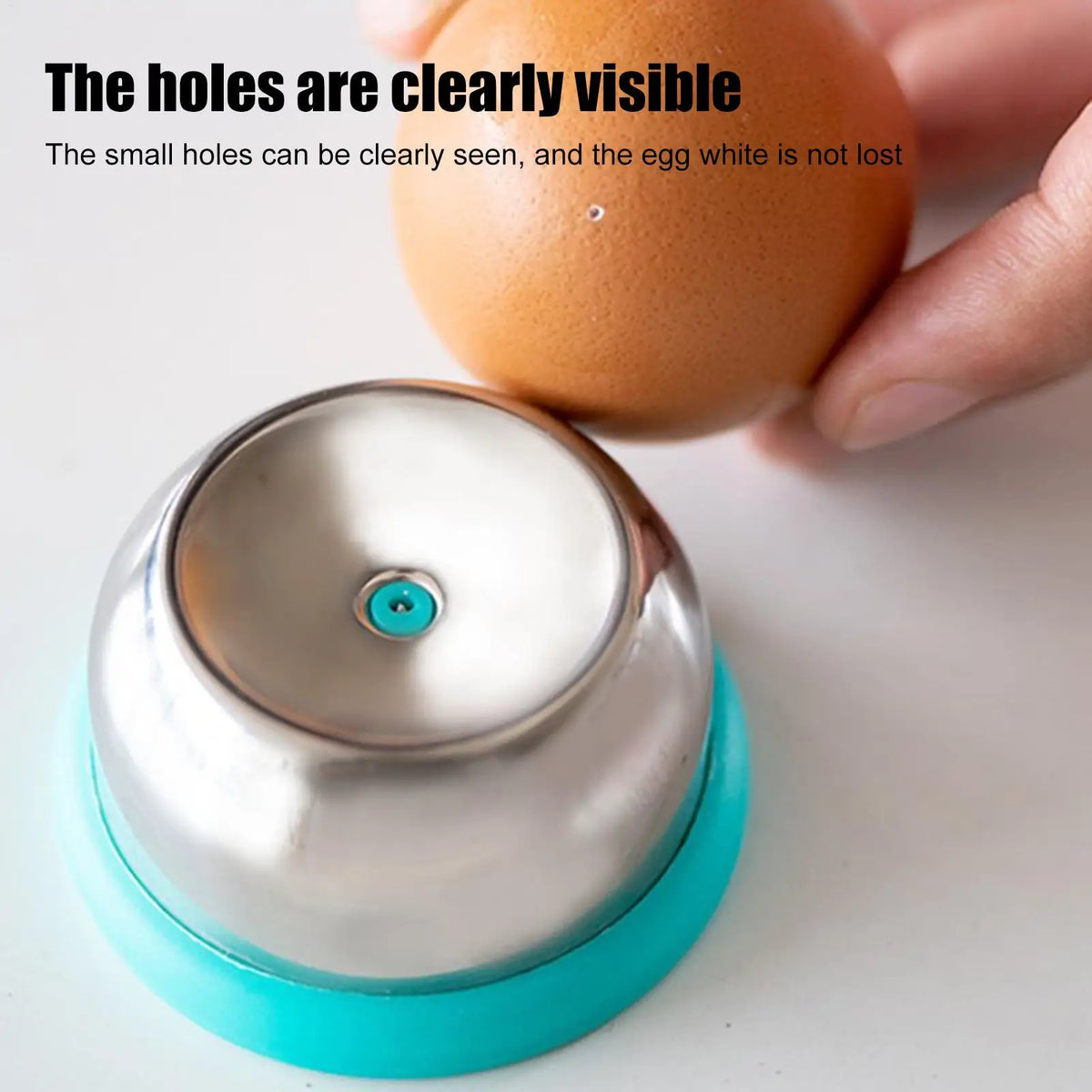 Stainless Steel Egg Piercer & Hole Puncher | Kitchen Tool Egg Piercer Tool QXL
